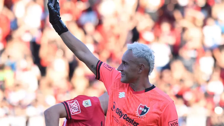 Keylor Navas en Newell's.