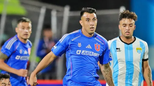 Contreras jugó su primer partido en la U.