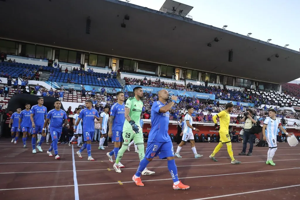 Marcelo Díaz capitaneó a U de Chile ante Magallanes. (Felipe Zanca/Photosport).