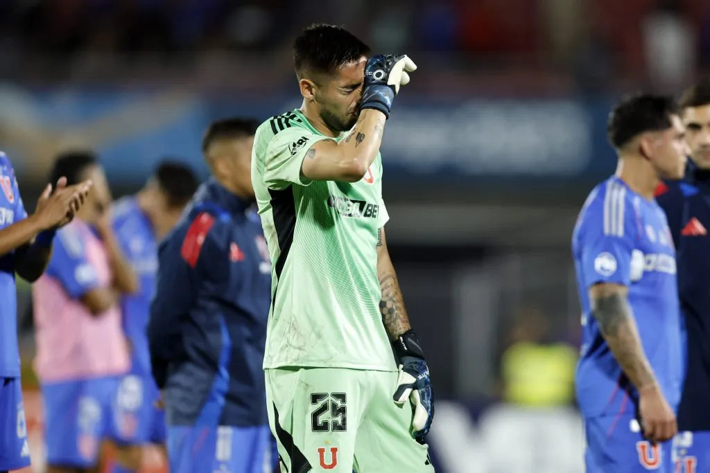 Gabriel Castellón tras la derrota frente a Magallanes. (Javier Torres/Photosport).