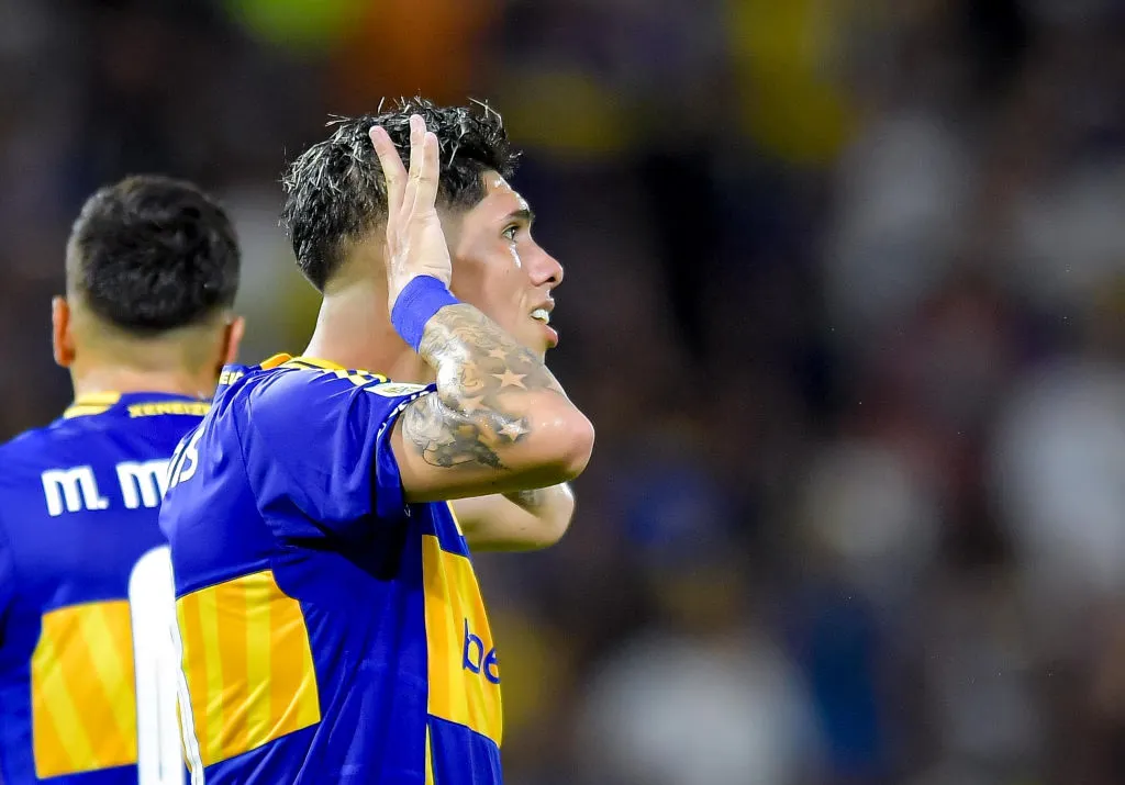 Carlos Palacios le dio el triunfo a Boca Juniors ante Huracán – Getty