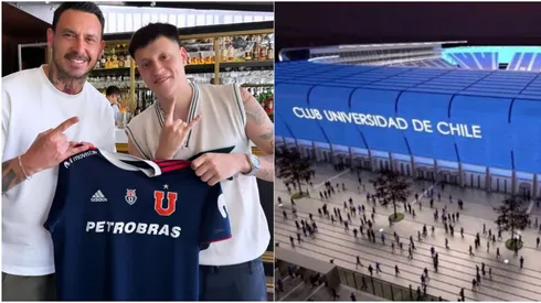 Kidd Voddoo es fanático de la U y promete que hará un estadio para el club