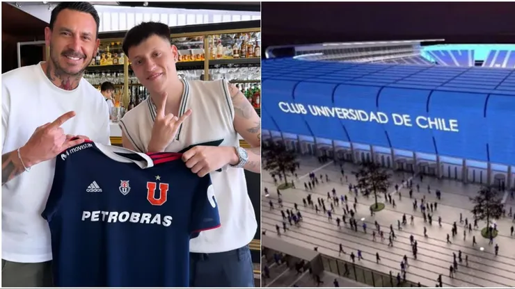 Kidd Voddoo es fanático de la U y promete que hará un estadio para el club