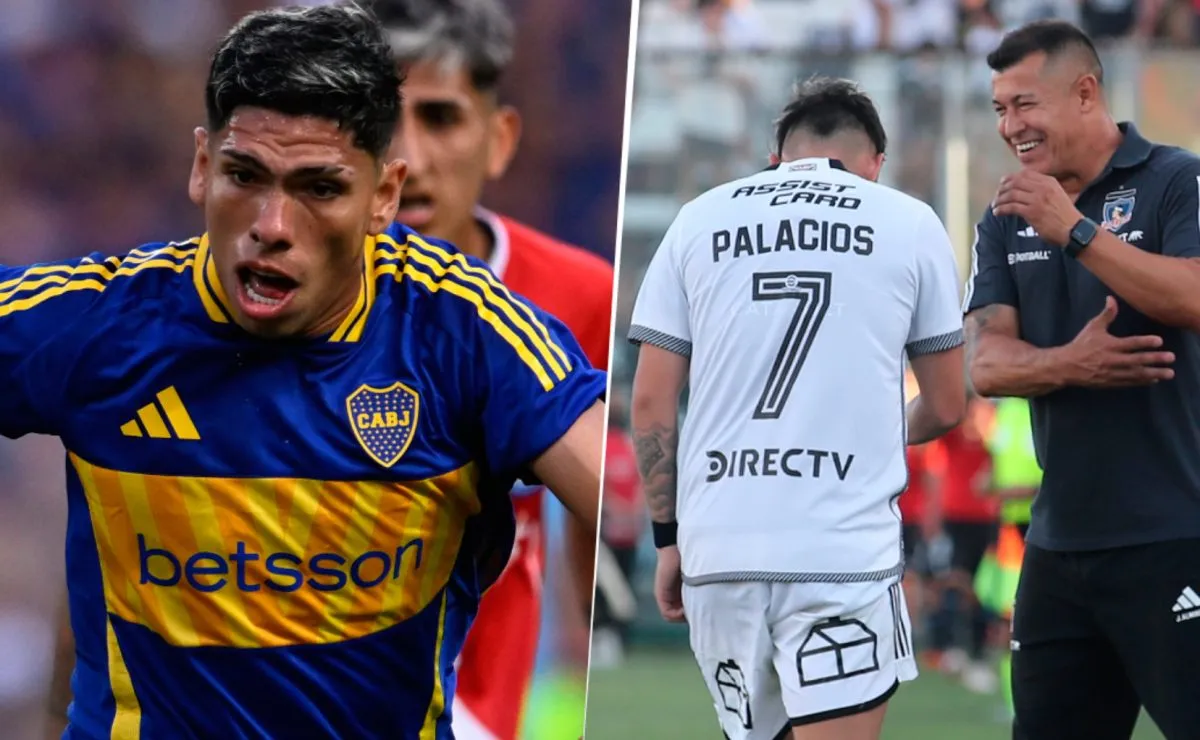 Revelan el gran cambio de Carlos Palacios entre Colo Colo y Boca Juniors