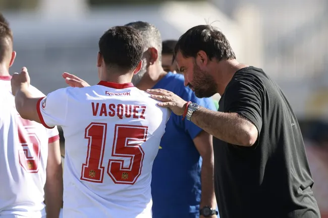 Rodrigo Vásquez regresó desde un préstamo en Ñublense. Tiene 19 años. (Felipe Zanca/Photosport).