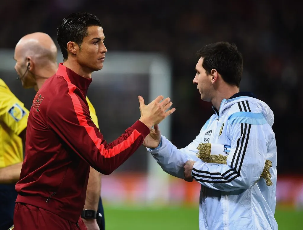 “Nos retroalimentamos mutuamente”, dijo Cristiano Ronaldo sobre Messi | Getty Images