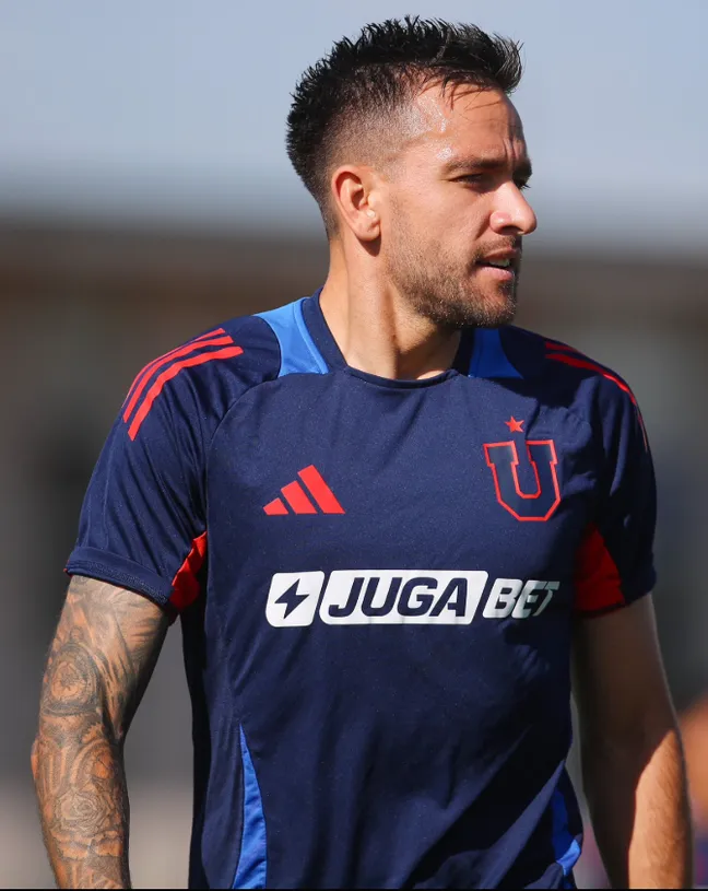 Matías Zaldivia volvió a entrenar normalmente en Universidad de Chile. (Foto: Universidad de Chile).