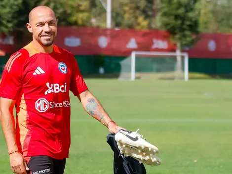 Marcelo Díaz sigue al pie de la letra su plan de retorno a la Roja