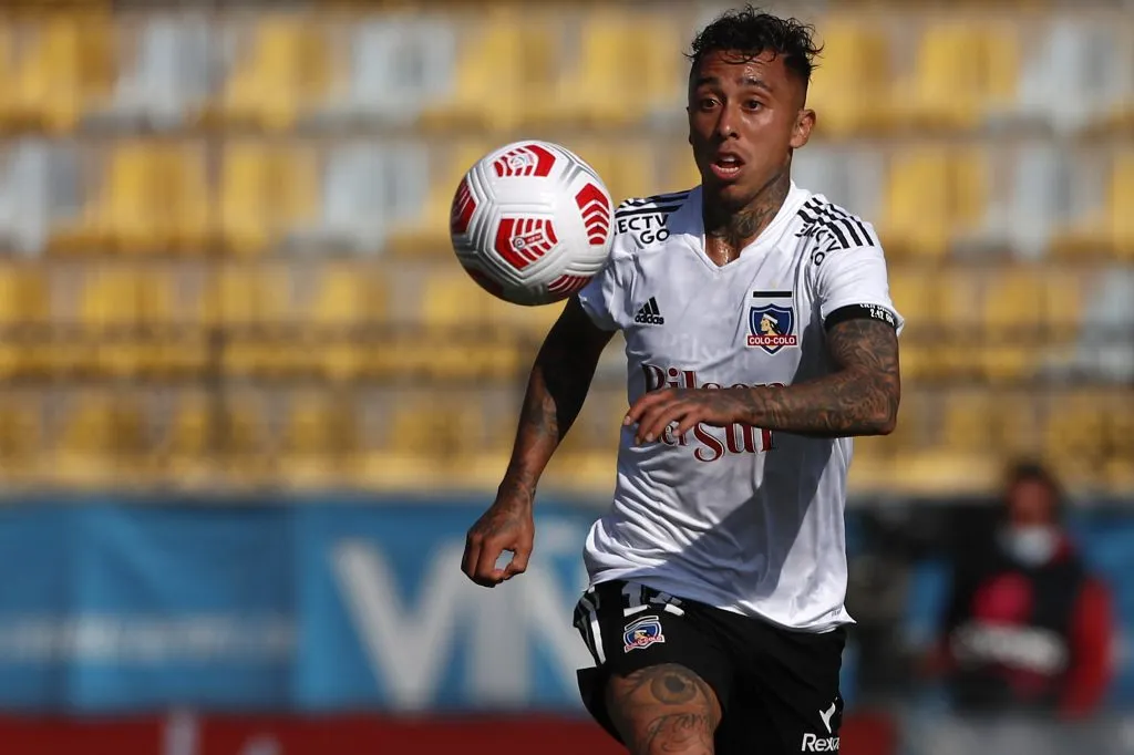 Martín Rodríguez en Colo Colo. (Andres Pina/Photosport).