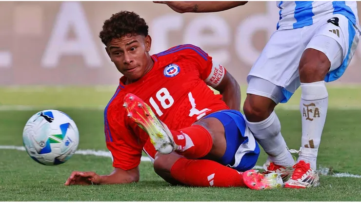 Rossel nuevamente convirtió para la Roja Sub 20 en Venezuela.