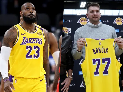 LeBron James está feliz por la llegada de Luka Doncic a los Lakers