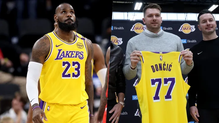 James ya quiere compartir cancha con Doncic.