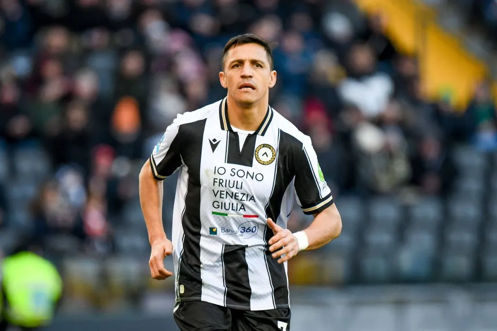 Alexis Sánchez ha logrado ganarse una camiseta de titular en Udinese. Foto: IMAGO.