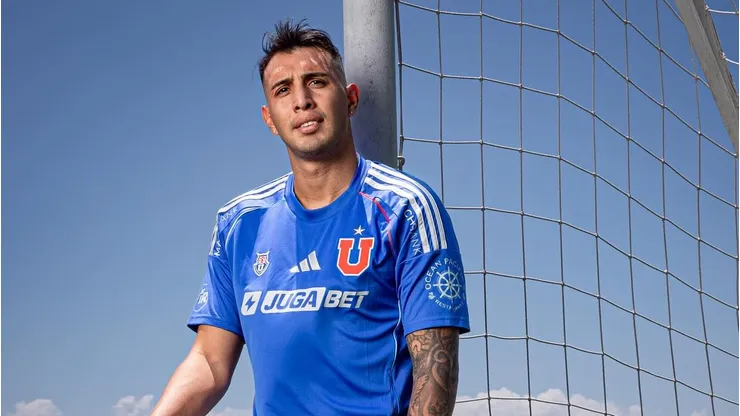 Rodrigo Contreras está contento en U. de Chile.