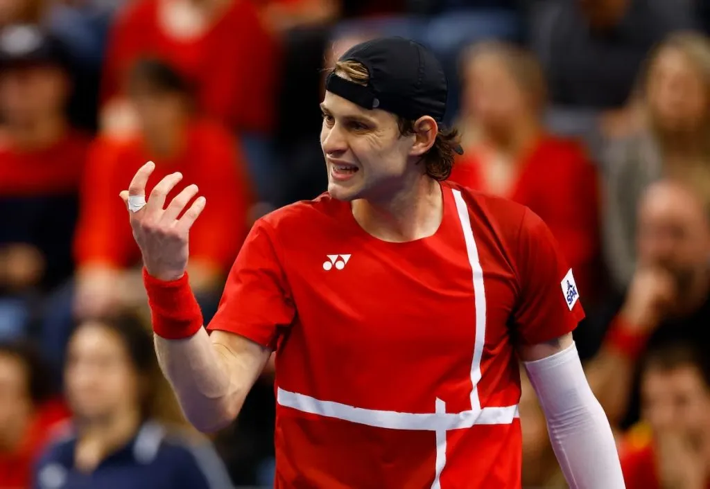 Bergs tuvo una actitud muy fea en la Copa Davis