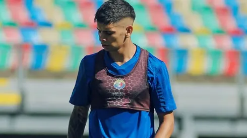 Milton Cantero fue oficializado en Audax Italiano, aunque lleva varios días en el club.