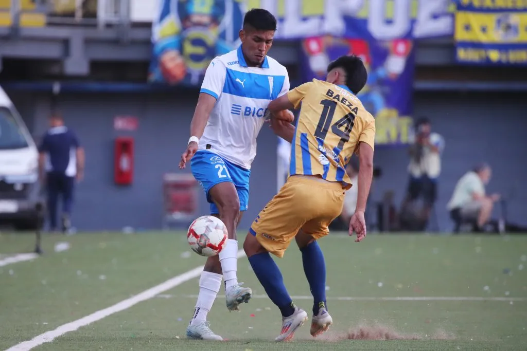 Dylan Escobar fue llamado por Gareca a la Roja para el amistoso ante Panamá. (Jonnathan Oyarzun/Photosport).