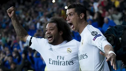 Marcelo y Ronaldo juntos en Real Madrid.