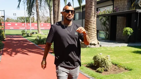 Arturo Vidal ha estado presente en Juan Pinto Durán a pesar de haber sido liberado.