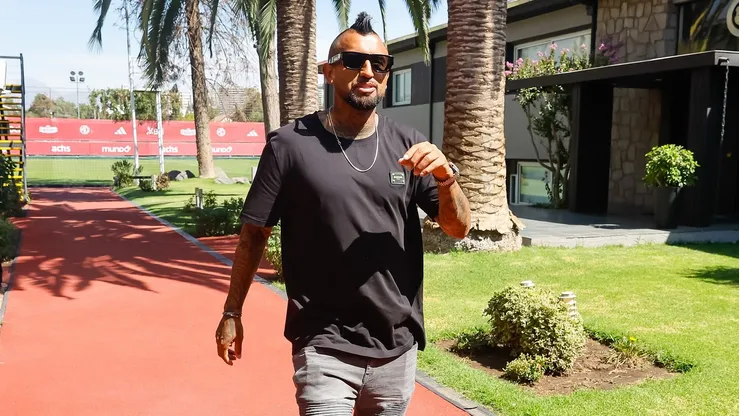 Arturo Vidal ha estado presente en Juan Pinto Durán a pesar de haber sido liberado.