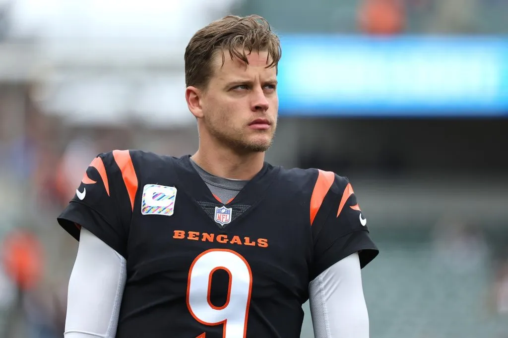 Joe Burrow, quarterback de los Cincinnati Bengals (Getty Images).