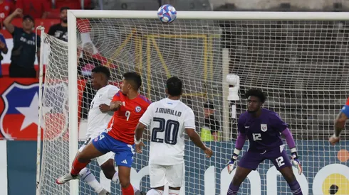 Así anotó Nicolás Guerra ante los panameños.