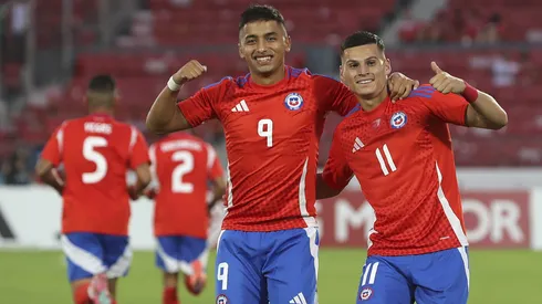 Nicolás Guerra anotó un triplete ante Panamá.