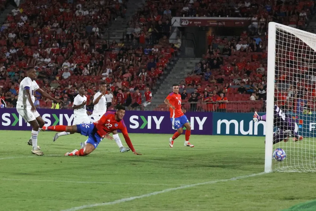 Steffan Pino puso el 6-1 para Chile. Imagen: Photosport