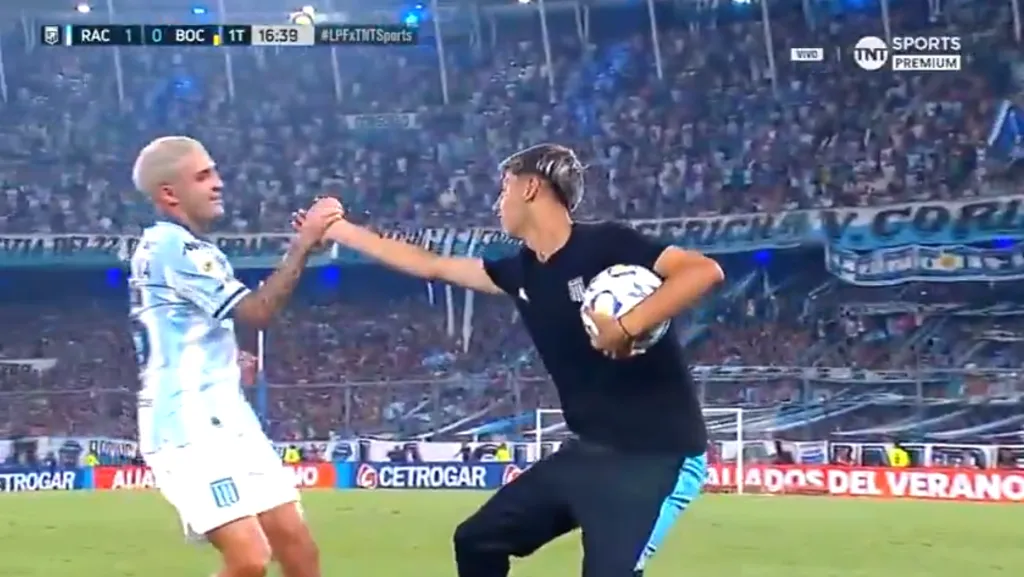 Captura TNT Sports Argentina.