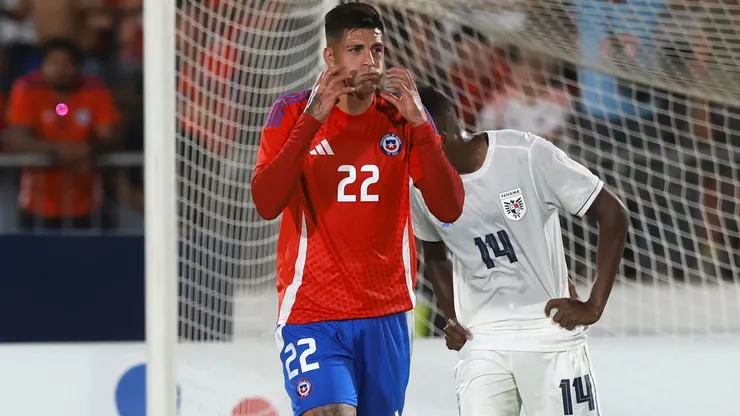 Steffan Pino tuvo estreno goleador con la Selección Chilena.