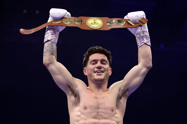 John Cooney era campeón celta de boxeo desde noviembre del 2023. (Foto: James Chance/Getty Images)