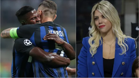 Keita Balde confirma triángulo amoroso con Wanda Nara y Mauro Icardi.