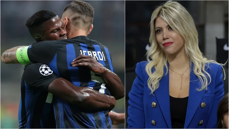 Keita Balde confirma triángulo amoroso con Wanda Nara y Mauro Icardi.