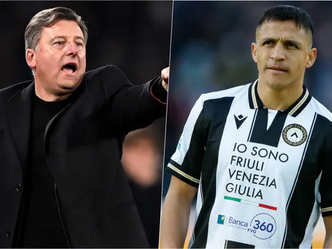 Piden a DT de Udinese que pare el show con Alexis