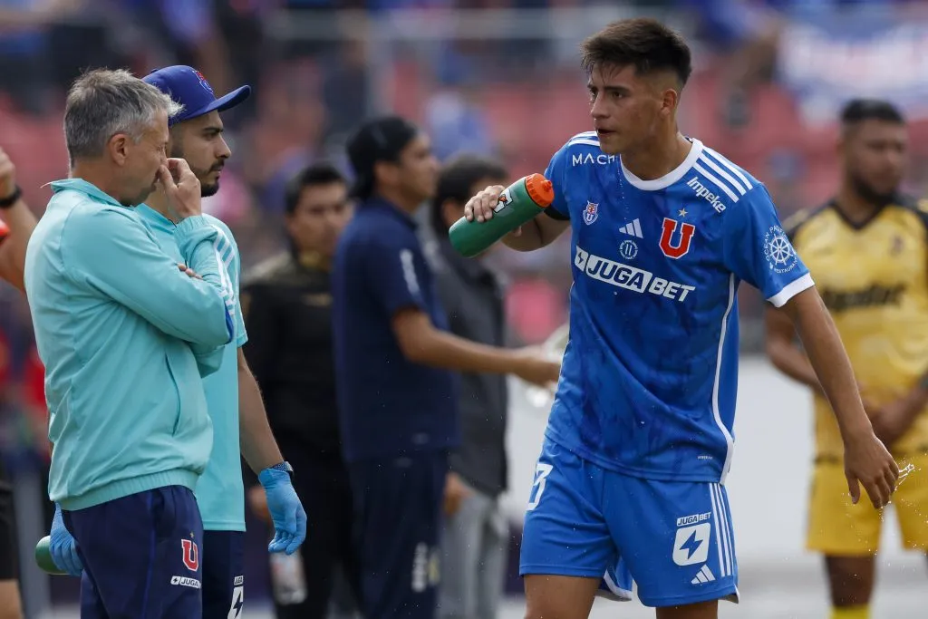 David Retamal fue incluido entre los 22 citados de Universidad de Chile. (Andres Pina/Photosport).