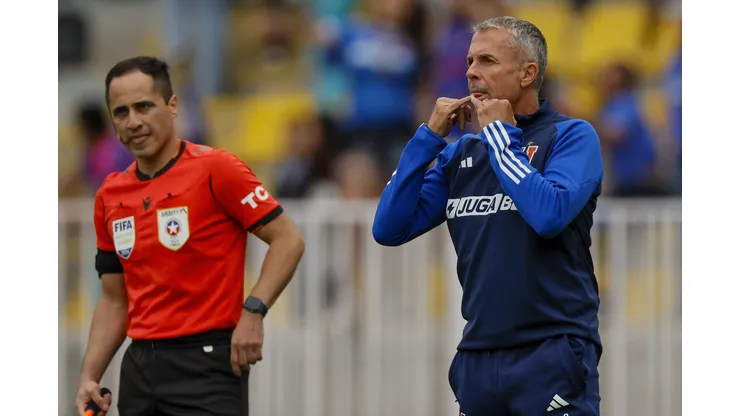 Gustavo Álvarez prefirió resguardarse para el duelo de Universidad de Chile ante Santiago Morning.