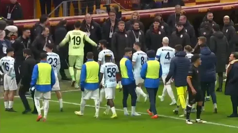 Adana Demirspor se retira del partido