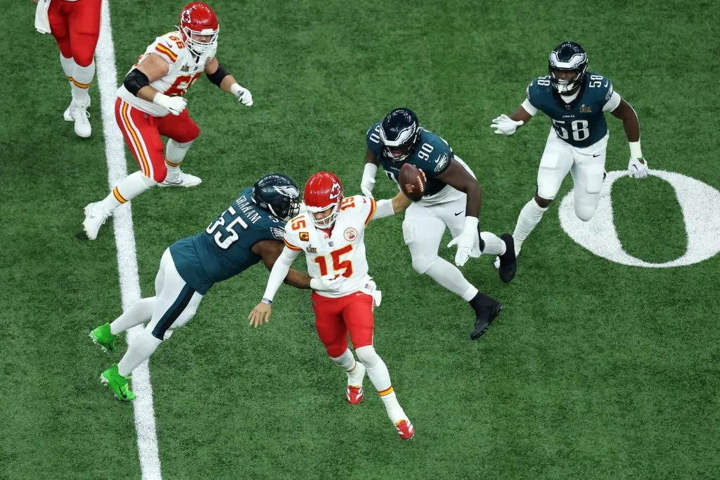 Chiefs vs Eagles en el Super Bowl 2025 (Getty Images).