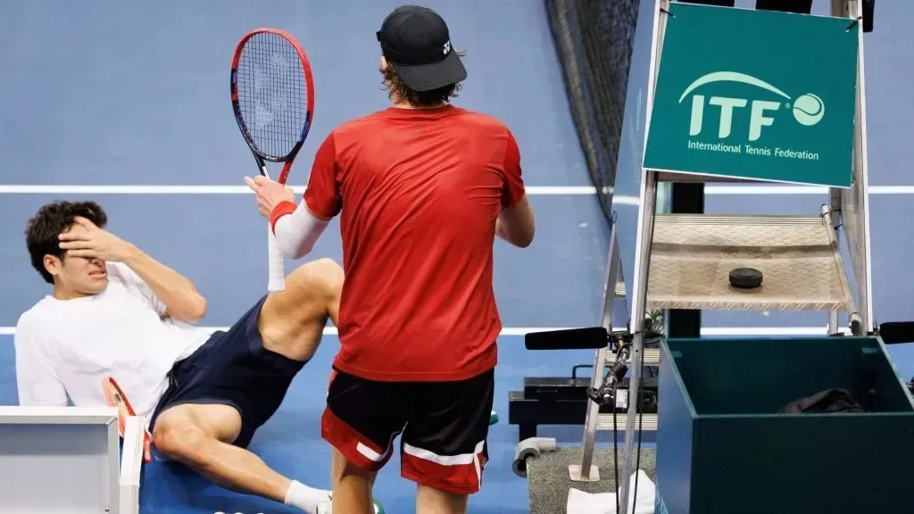 Bergs volvió a jugar y perdió en la modalidad de dobles del ATP de Marsella