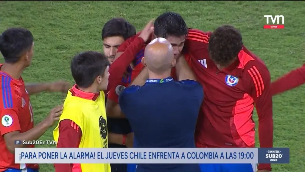Las lágrinas de Damián Pizarro en la Sub 20.