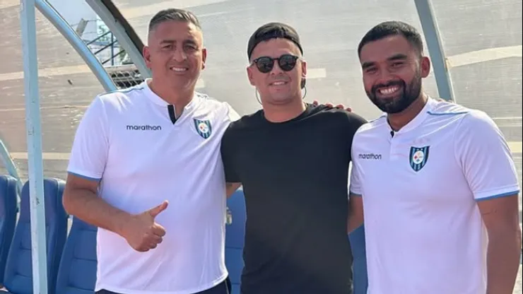 Jaime García se reencontró con Nicolás Vargas en la región de O'Higgins.