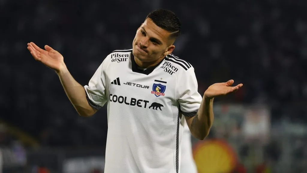 Lucas Cepeda, por ahora, no se moverá de Colo Colo ante interés de River Plate. Foto: Photosport.