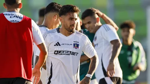 Marcos Bolados en la derrota de Colo Colo ante Santiago Wanderers.