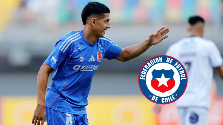 Israel Poblete llegó a 100 partidos en U. de Chile.