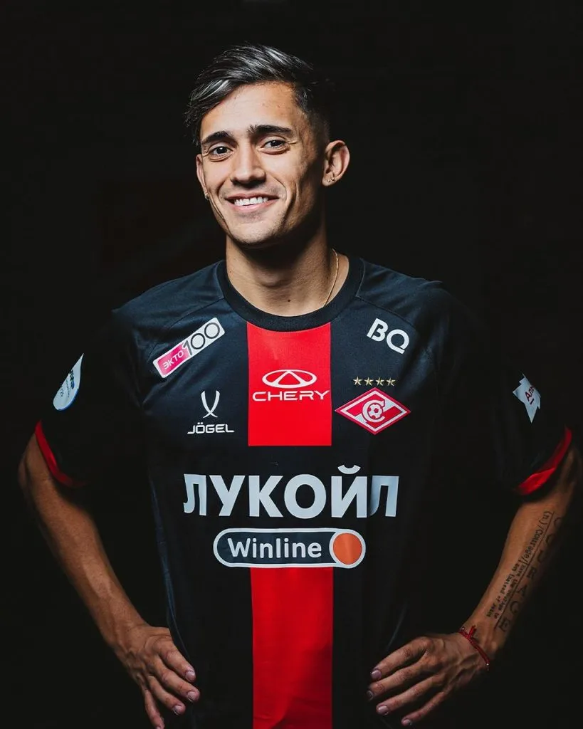 Pablo Solari oficializado en Rusia. (Foto: Spartak Moscú)