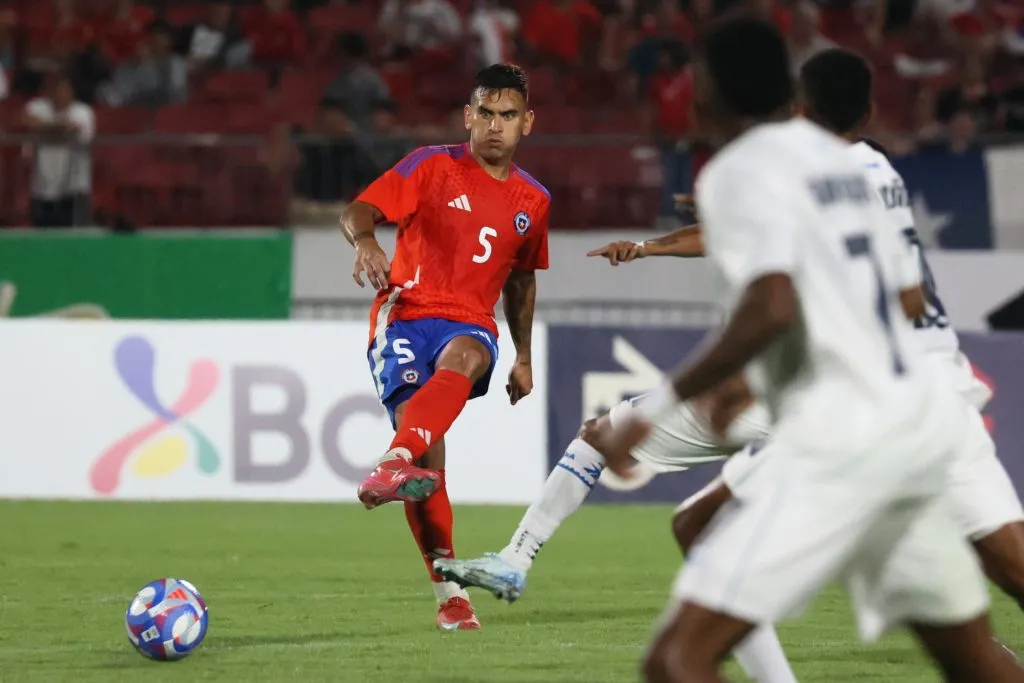 Sebastian Vegas volvió a la selección contra Panamá. Imagen: Photosport.