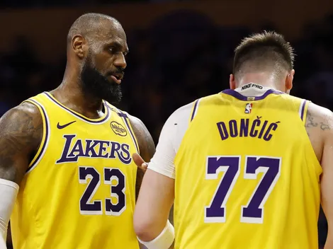 La bienvenida de LeBron James a Luka Doncic: “No cambies tu juego”