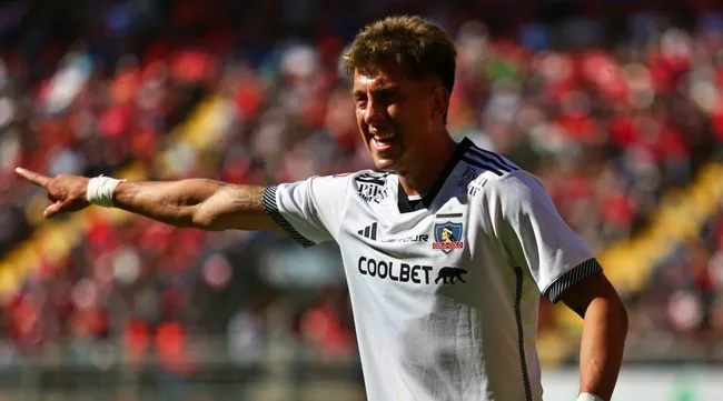 Pablo Parra apenas jugó seis partidos en Colo Colo con Almirón como DT. | Foto: Photosport.