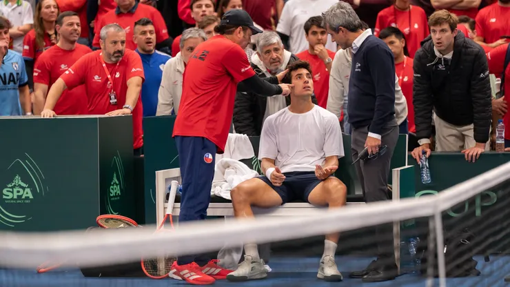 En Chile aclara decisión del ITF con Copa Davis por golpe a Cristian Garin.