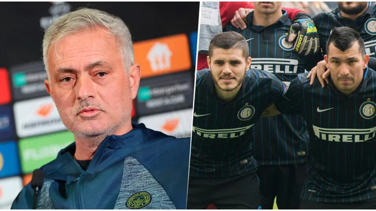 Mourinho no perdonó la oportunidad de sacar a pasear a Icardi